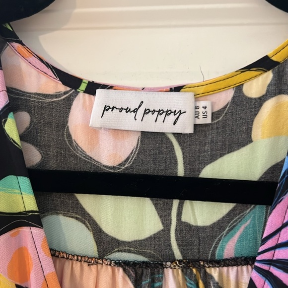 Proud Poppy Maxi Dress size US 4 - Picture 3 of 5